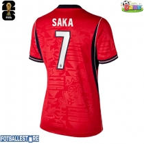 England Bukayo Saka #7 Bortedrakt Dame VM 2026 Kortermet